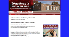 Desktop Screenshot of hackneyscustomcarcare.com